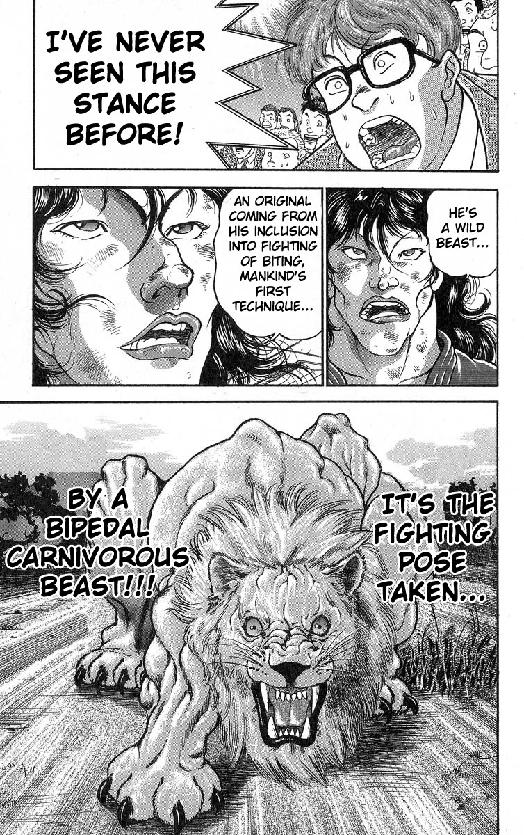 Grappler Baki Chapter 345 page 8 - Chapter 345: Two-Legged Lion