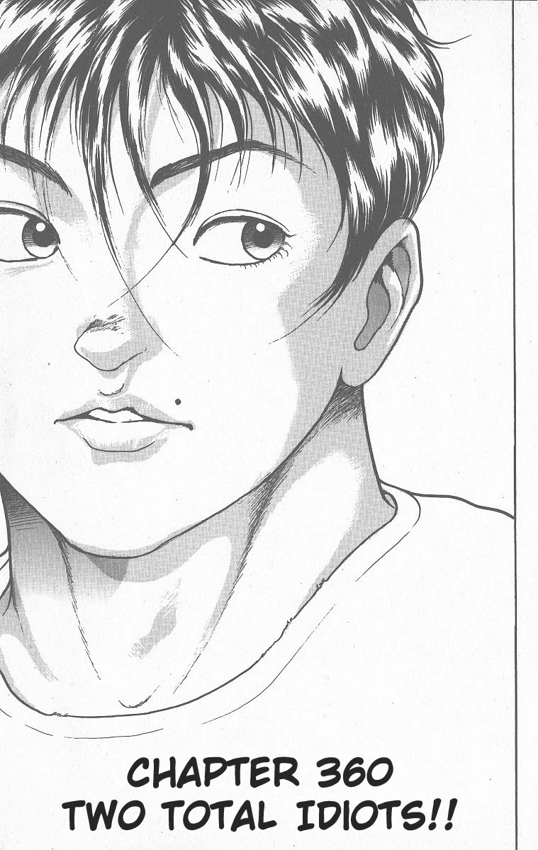 Grappler Baki Chapter 360 page 1 - Chapter 360: Two Total Idiots