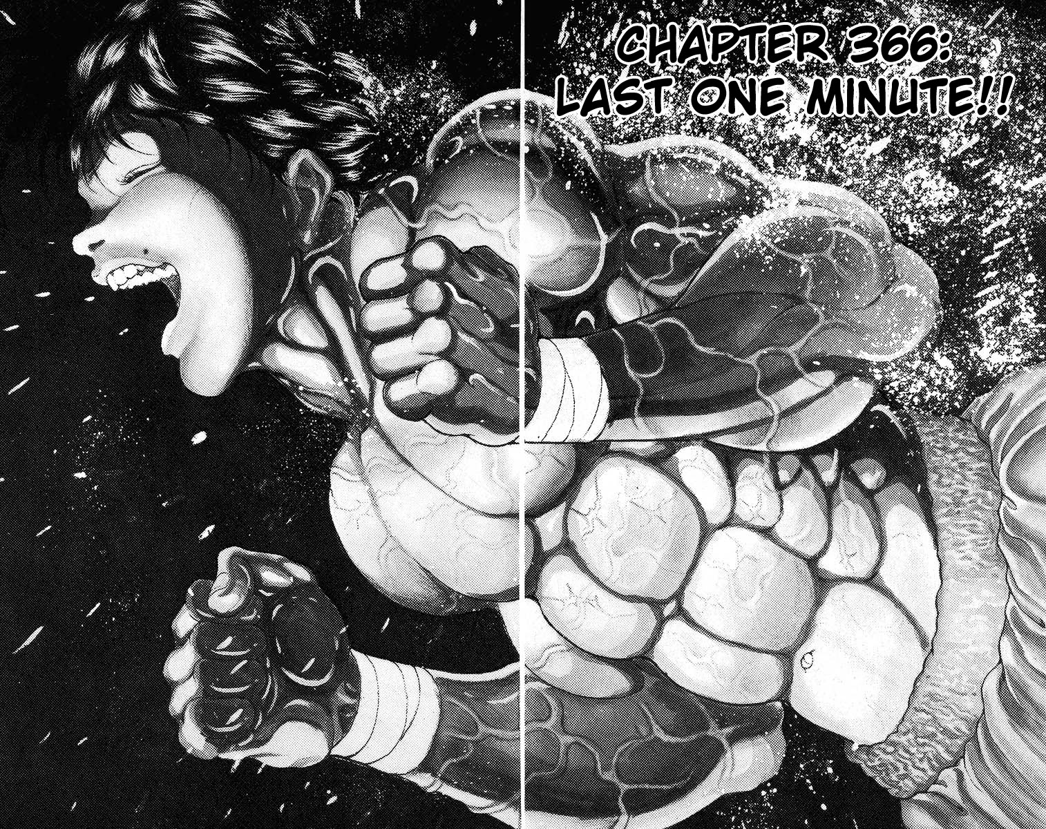 Grappler Baki Chapter 366 page 1 - Chapter 366: Last One Minute