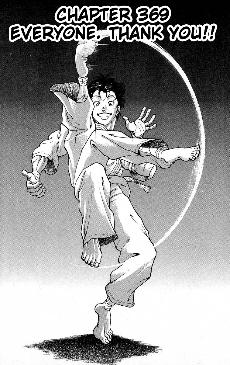 Grappler Baki Chapter 369 page 1 - Chapter 369: Everyone, Thank You