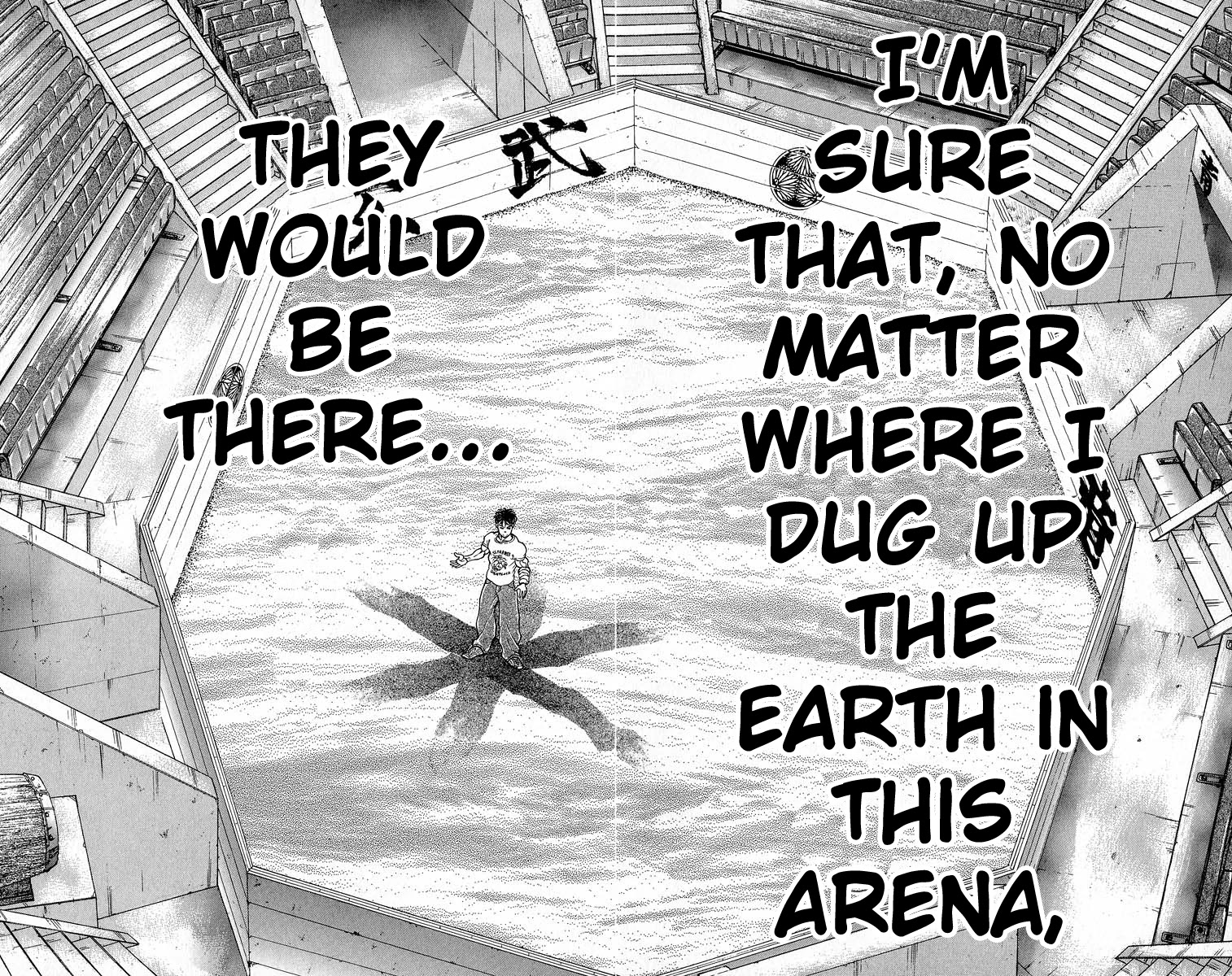 Grappler Baki Chapter 371 page 12 - Chapter 371: I Want to Fight [END]