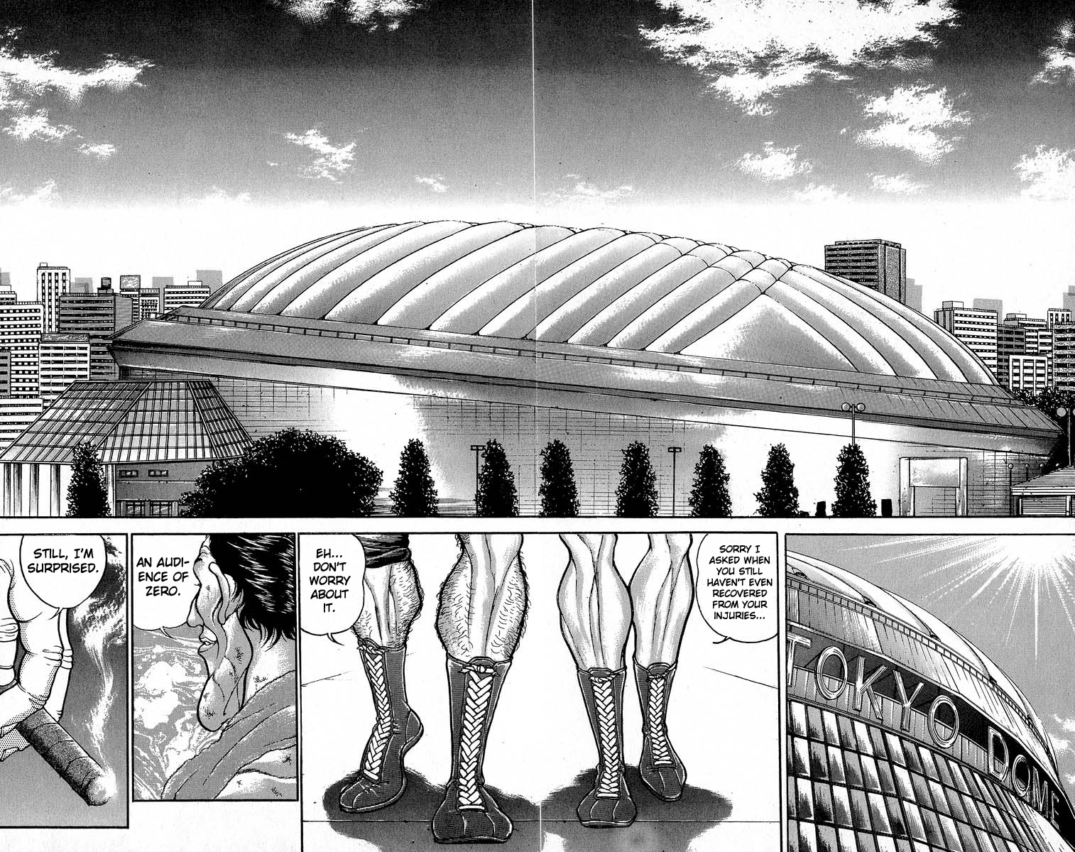 Grappler Baki Chapter 371 page 15 - Chapter 371: I Want to Fight [END]