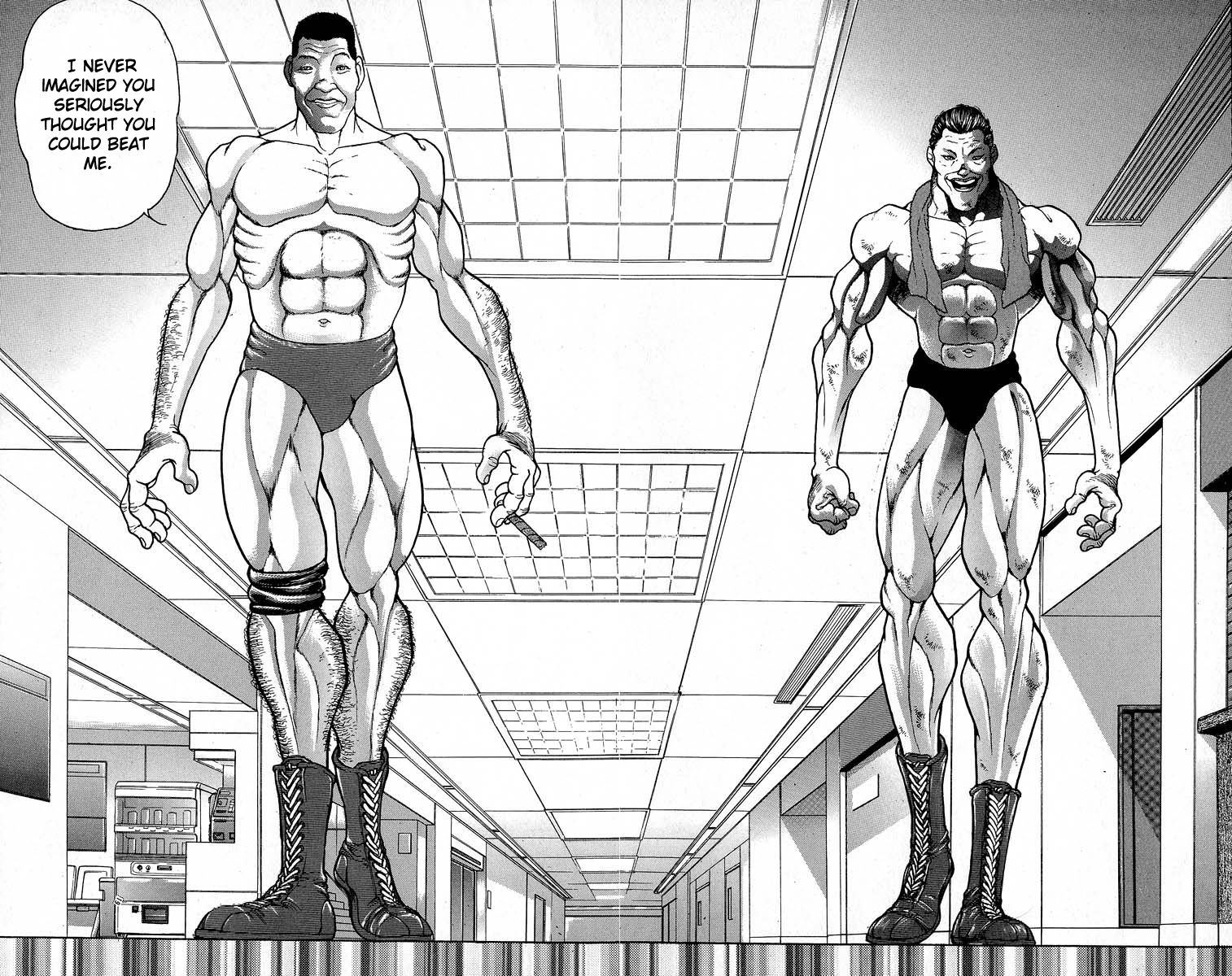 Grappler Baki Chapter 371 page 16 - Chapter 371: I Want to Fight [END]