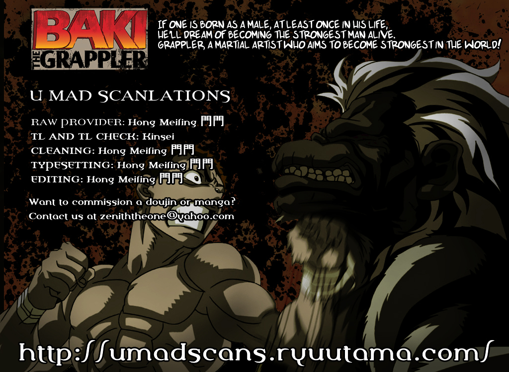 Grappler Baki Chapter 5 page 20 - Chapter 5 : Aim for the Face!!