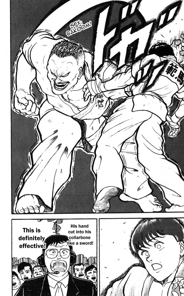 Grappler Baki Chapter 5 page 3 - Chapter 5 : Aim for the Face!!