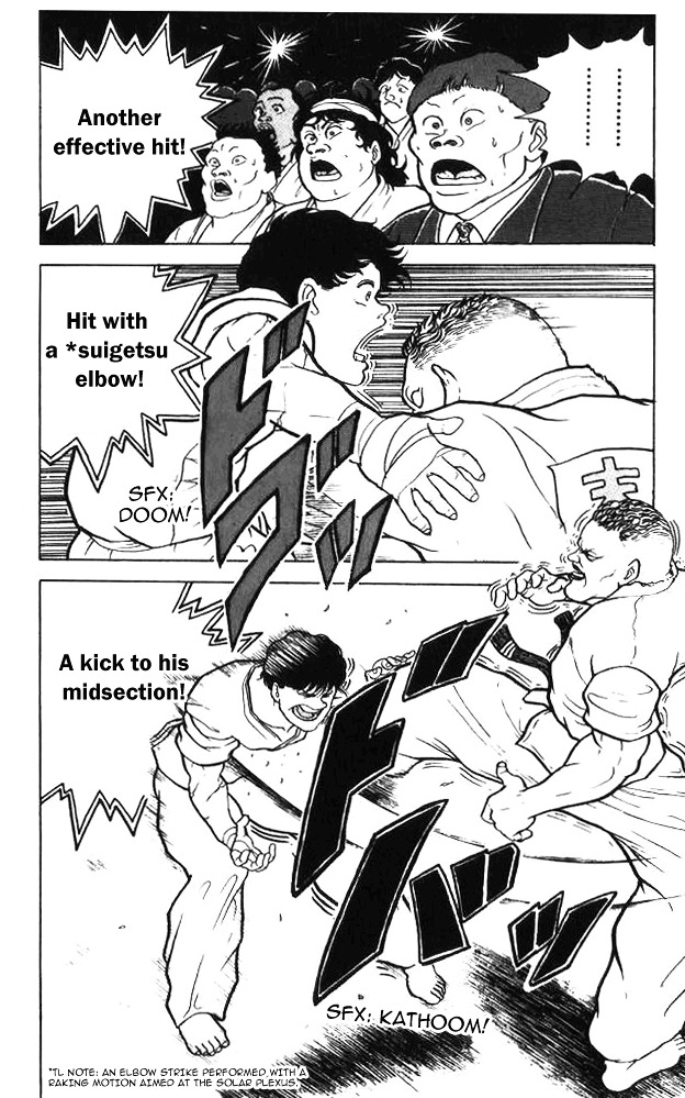 Grappler Baki Chapter 5 page 5 - Chapter 5 : Aim for the Face!!