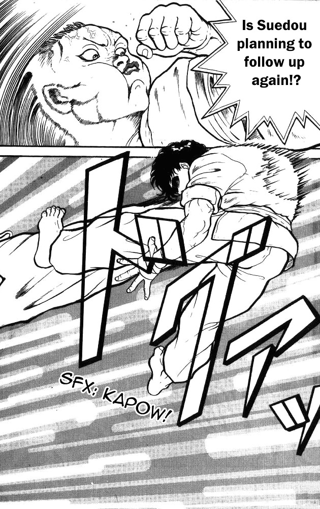 Grappler Baki Chapter 5 page 7 - Chapter 5 : Aim for the Face!!