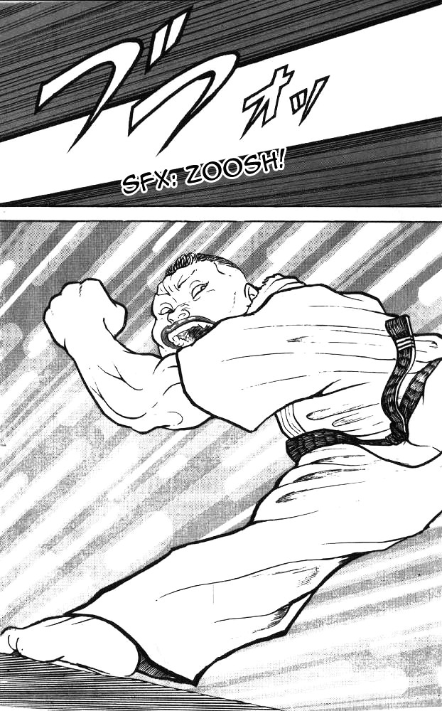 Grappler Baki Chapter 5 page 8 - Chapter 5 : Aim for the Face!!