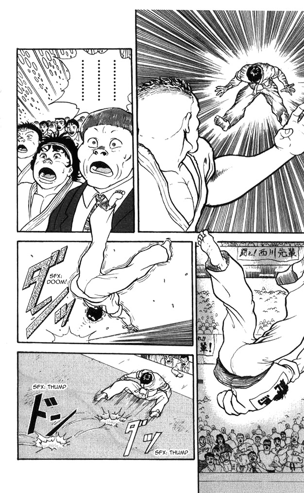 Grappler Baki Chapter 5 page 9 - Chapter 5 : Aim for the Face!!