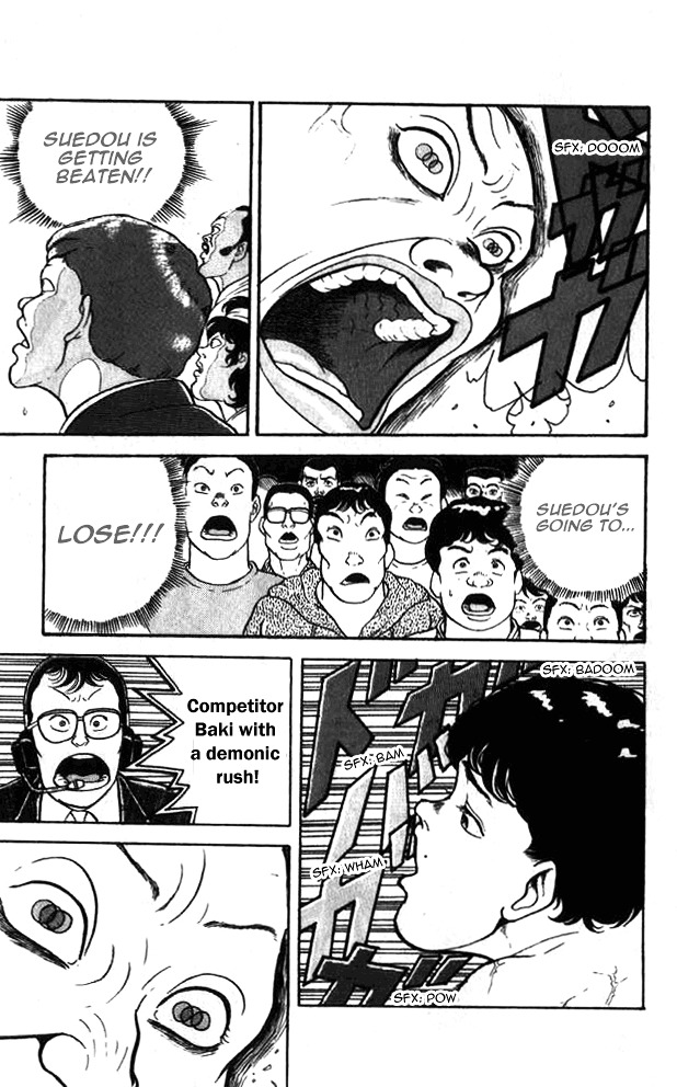Grappler Baki Chapter 6 page 15 - Chapter 6 : Last Rush!!