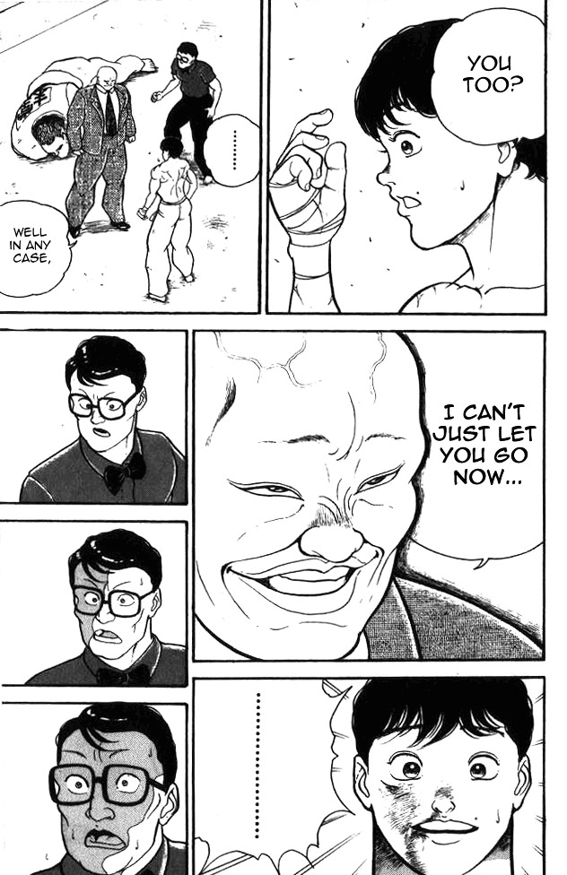 Grappler Baki Chapter 7 page 14 - Chapter 7 : Head of God's Mind Hall: Orochi Doppo