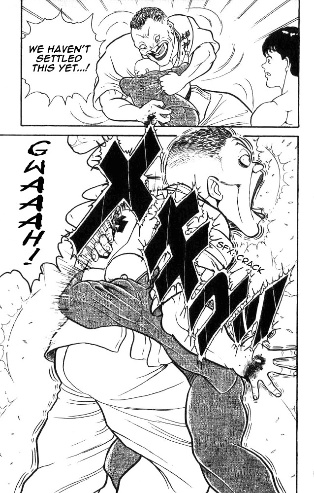 Grappler Baki Chapter 7 page 18 - Chapter 7 : Head of God's Mind Hall: Orochi Doppo