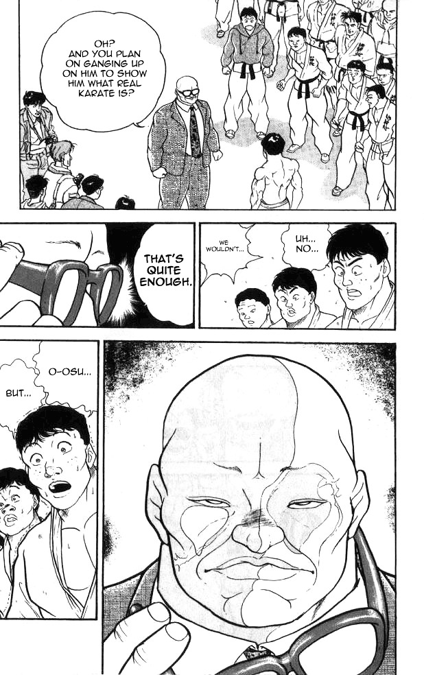 Grappler Baki Chapter 7 page 8 - Chapter 7 : Head of God's Mind Hall: Orochi Doppo