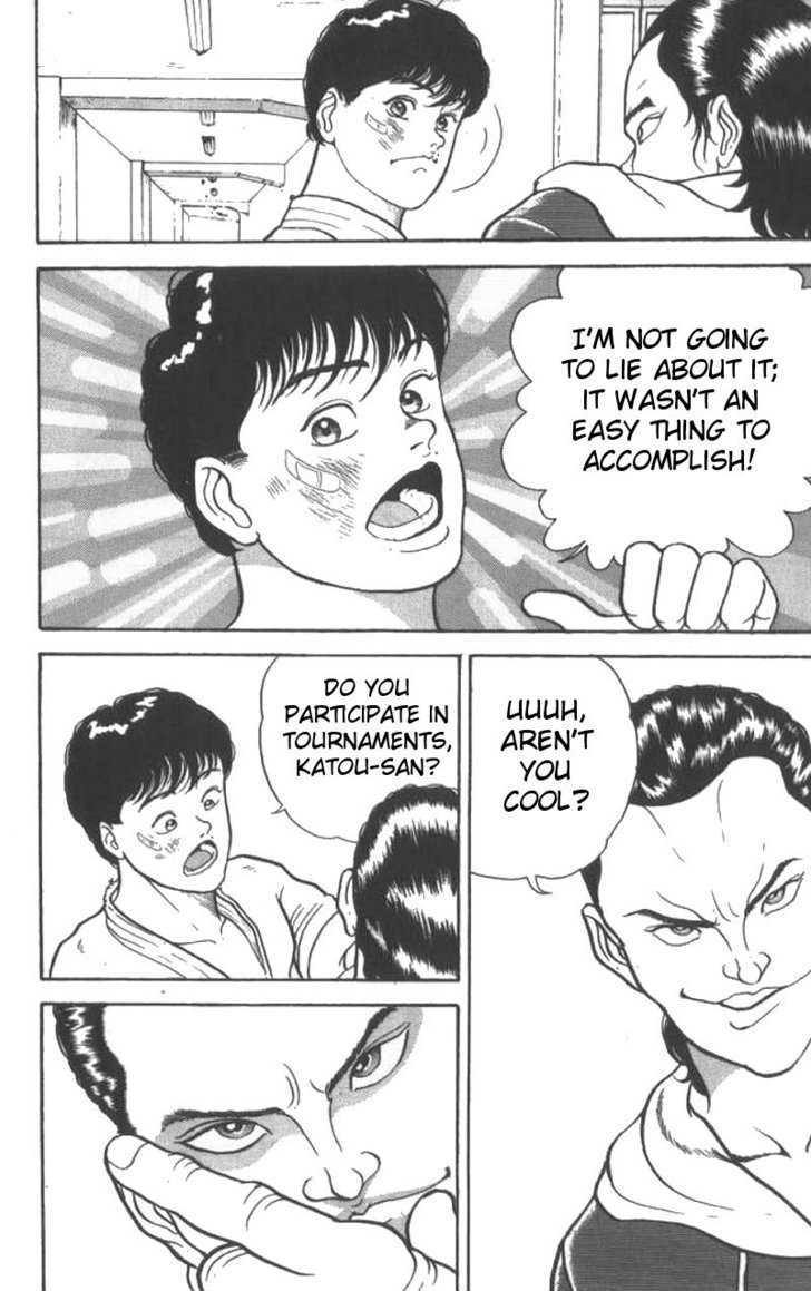 Grappler Baki Chapter 8 page 12 - Chapter 8 : Chase After Baki!!