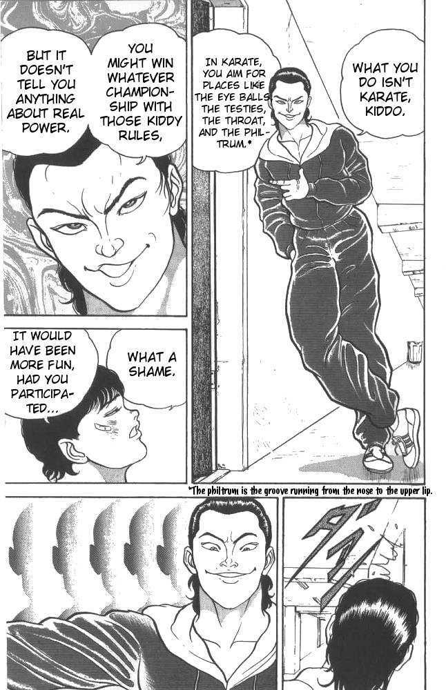Grappler Baki Chapter 8 page 13 - Chapter 8 : Chase After Baki!!