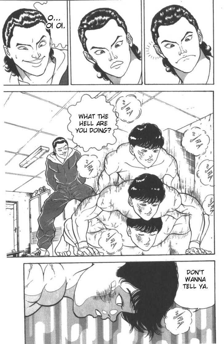 Grappler Baki Chapter 8 page 15 - Chapter 8 : Chase After Baki!!