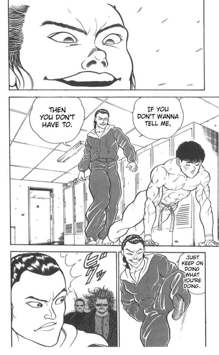 Grappler Baki Chapter 8 page 16 - Chapter 8 : Chase After Baki!!