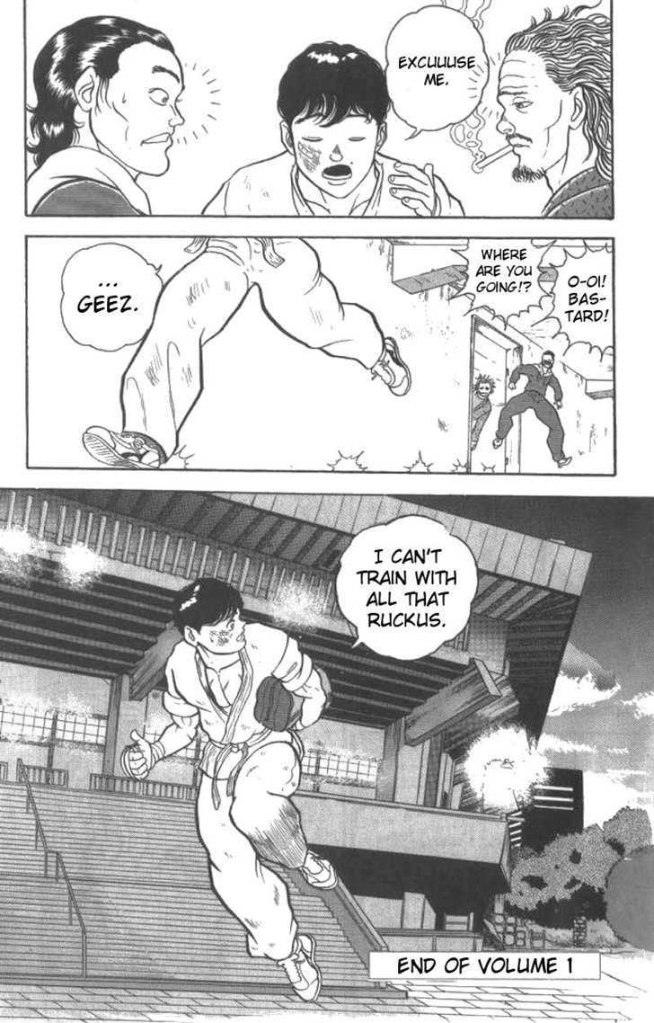 Grappler Baki Chapter 8 page 20 - Chapter 8 : Chase After Baki!!