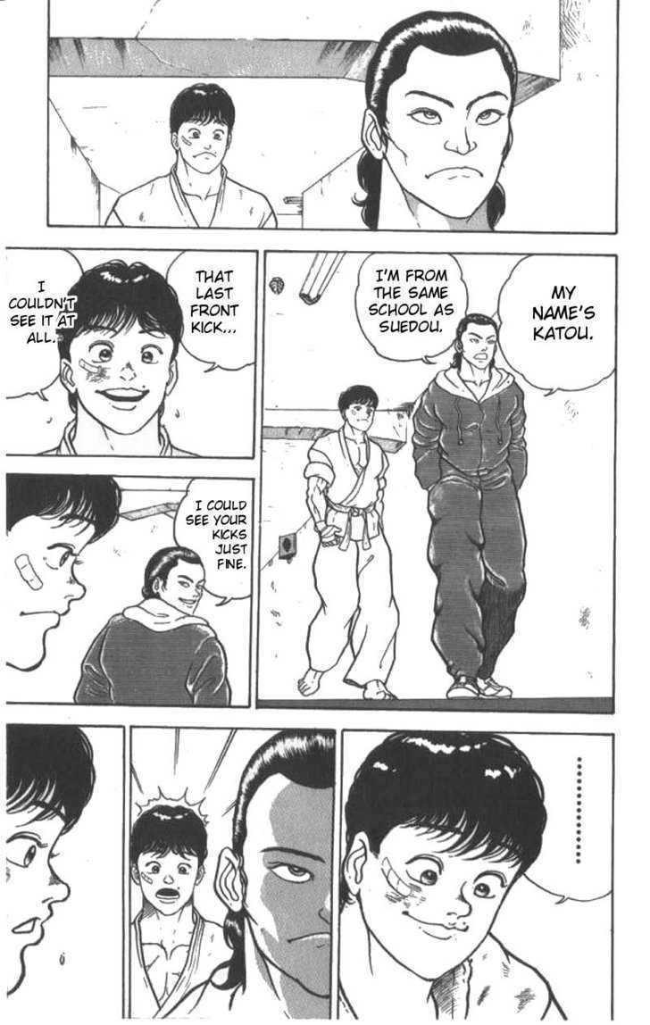 Grappler Baki Chapter 8 page 7 - Chapter 8 : Chase After Baki!!