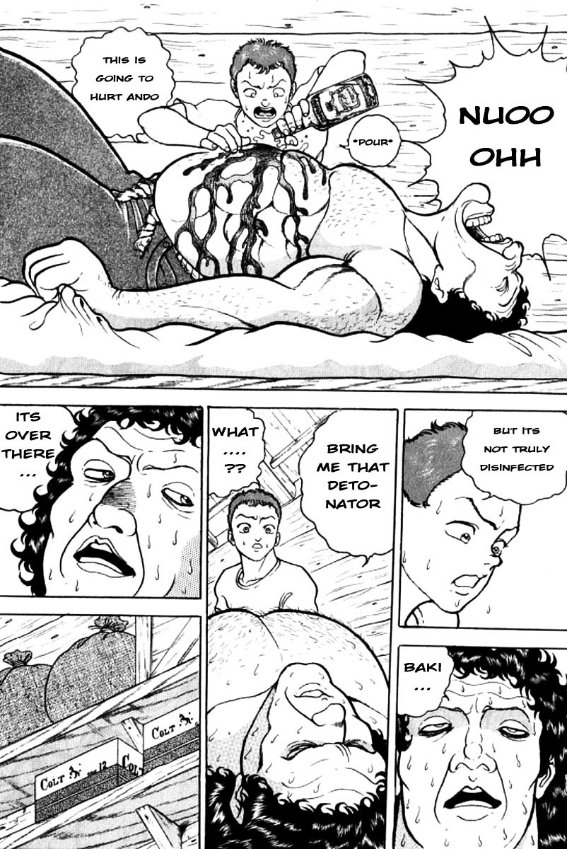 Grappler Baki Chapter 95 page 8 - Chapter 95 : Trembling Baki