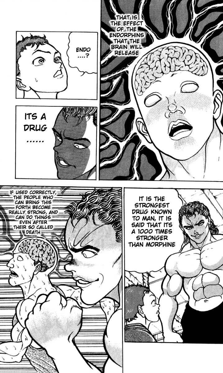 Grappler Baki Chapter 97 page 7 - Chapter 97 : The Brain drug Endorphins
