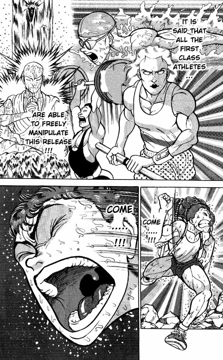Grappler Baki Chapter 97 page 8 - Chapter 97 : The Brain drug Endorphins