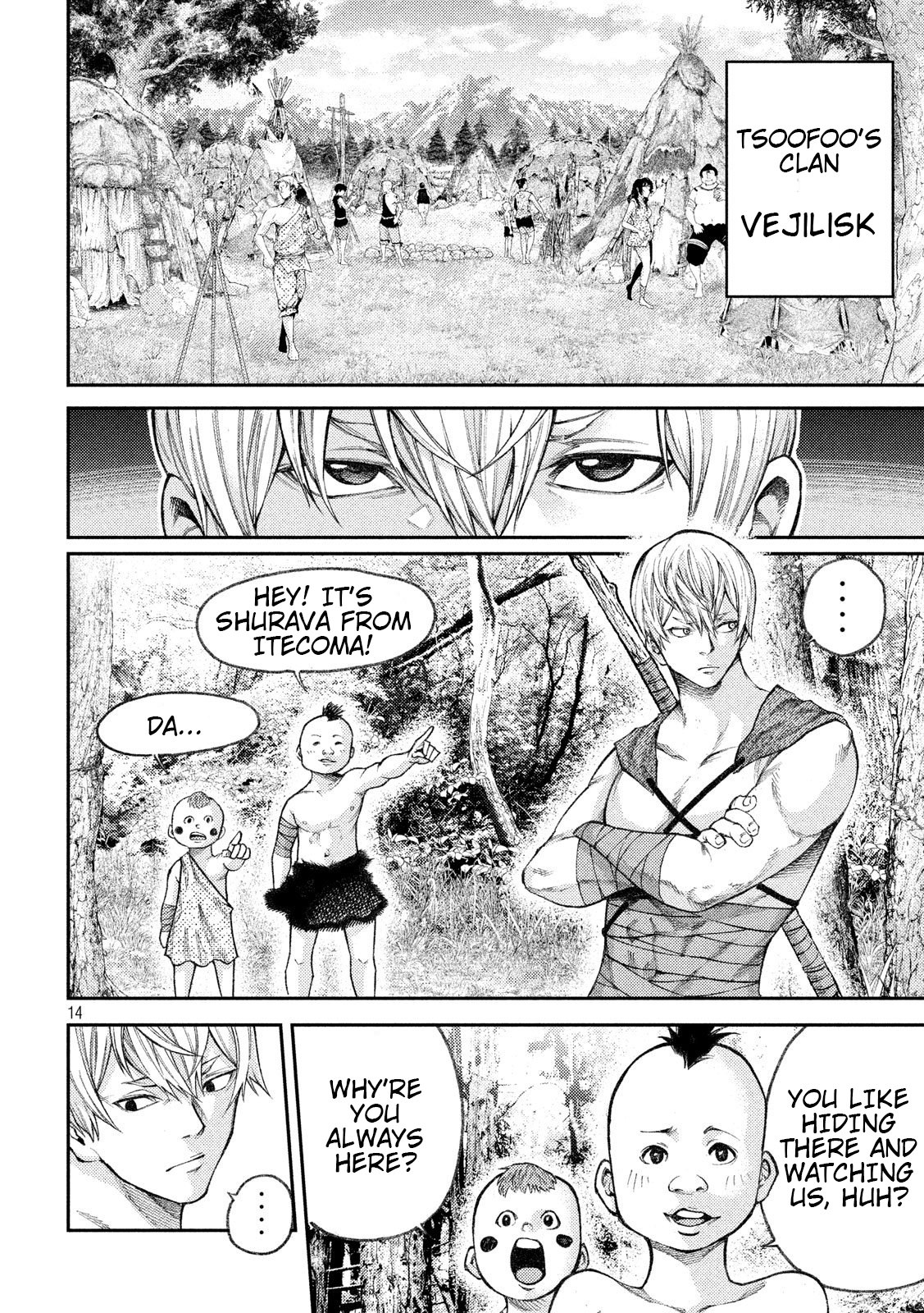 Grashros Chapter 32 page 14 - Chapter 32: Don't Fight
