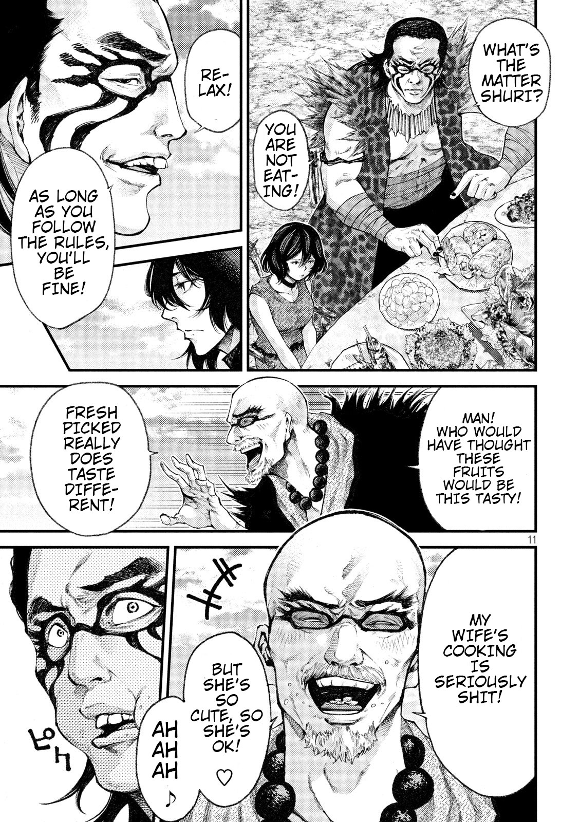 Grashros Chapter 34 page 11 - Chapter 34: Kuro-Obi