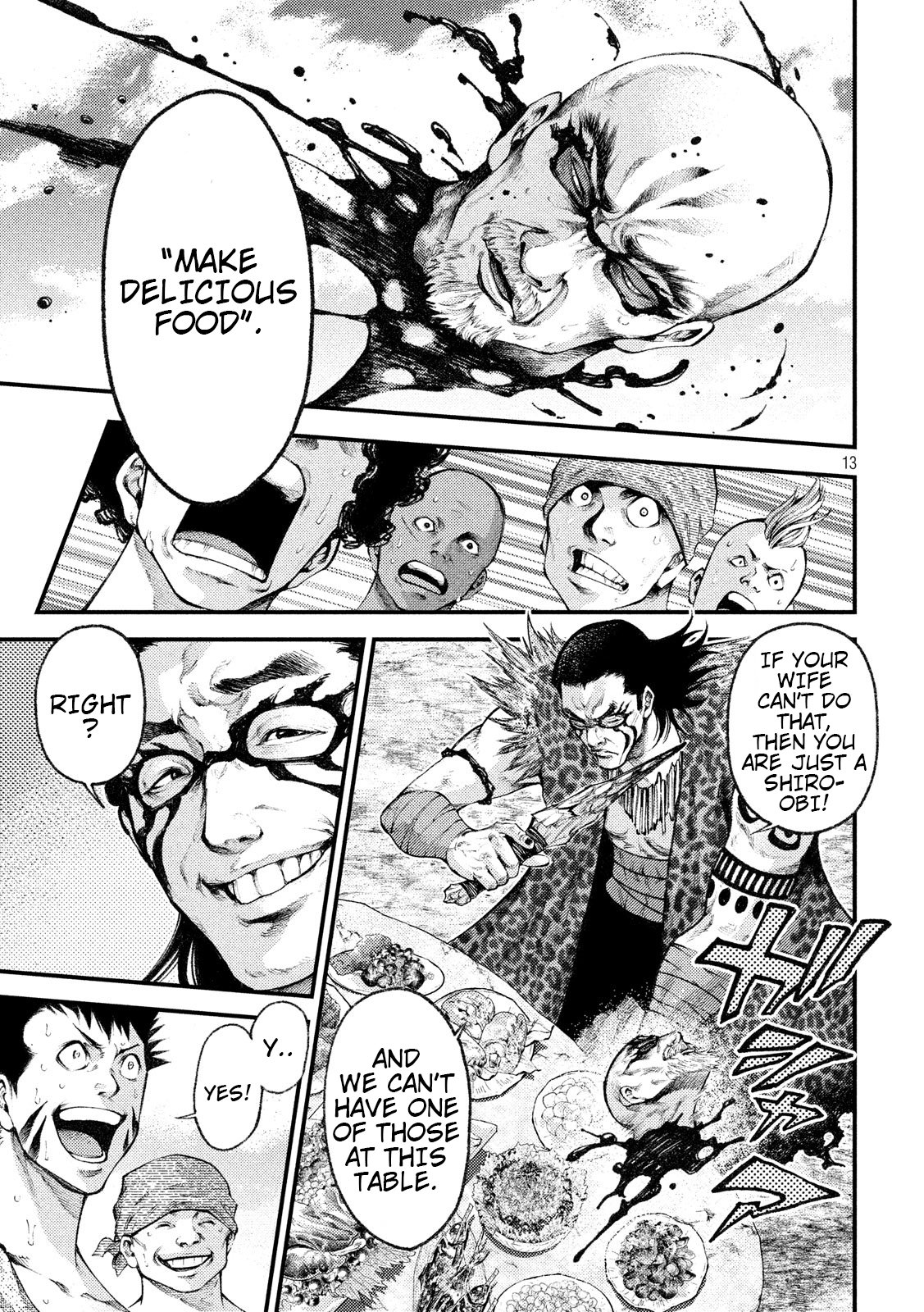 Grashros Chapter 34 page 13 - Chapter 34: Kuro-Obi