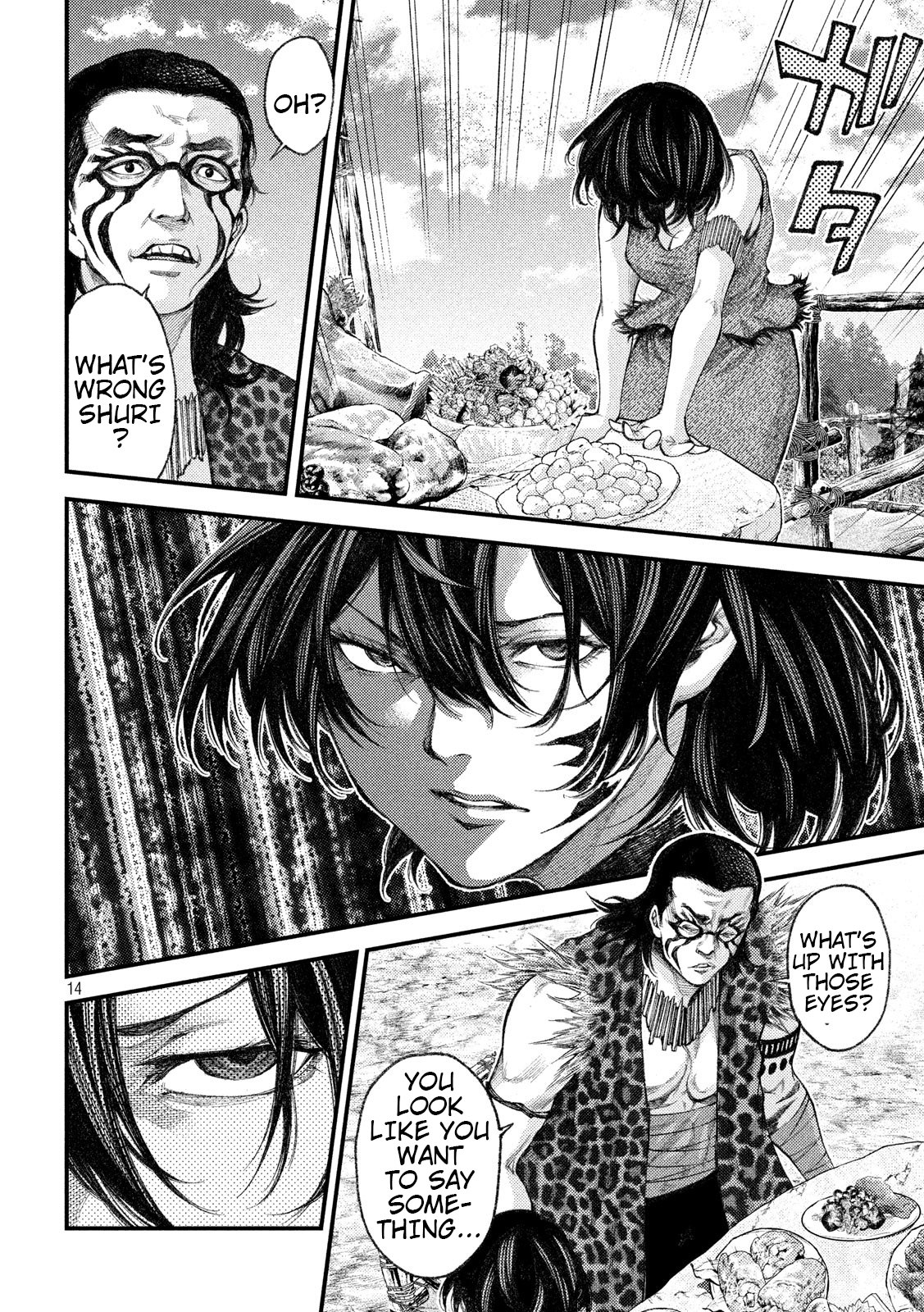 Grashros Chapter 34 page 14 - Chapter 34: Kuro-Obi