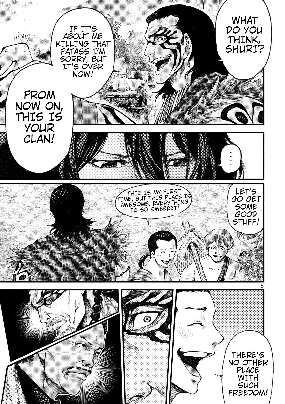 Grashros Chapter 34 page 5 - Chapter 34: Kuro-Obi
