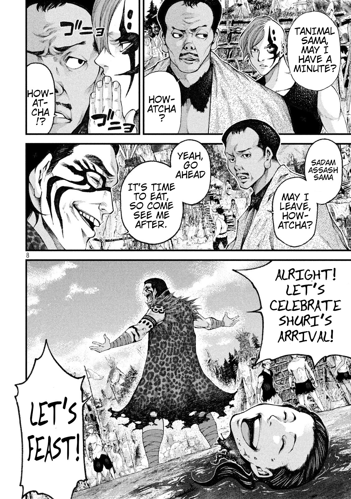 Grashros Chapter 34 page 8 - Chapter 34: Kuro-Obi