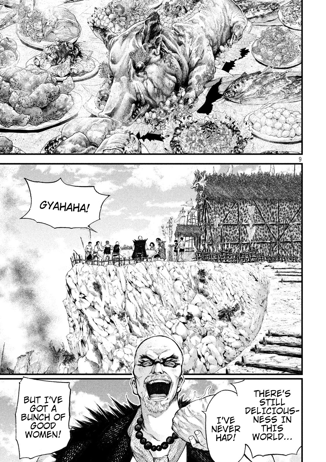 Grashros Chapter 34 page 9 - Chapter 34: Kuro-Obi