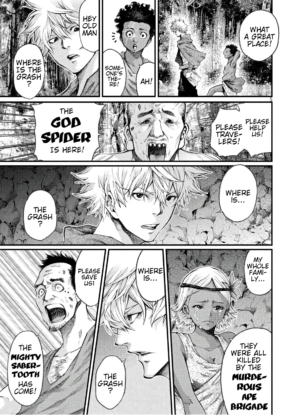 Grashros Chapter 39 page 5 - Chapter 39: Bakatono