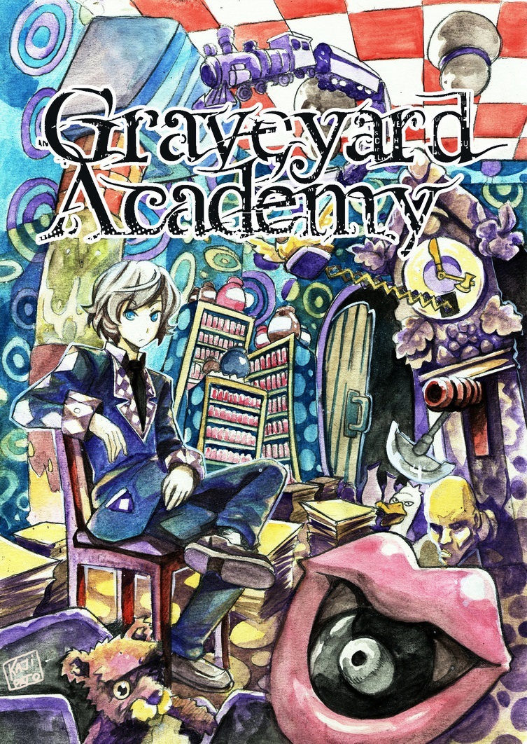 Graveyard Academy Chapter 1 page 1 - Chapter 1 : Good Morning, Good Afternoon, Good Evening, or Good Night!