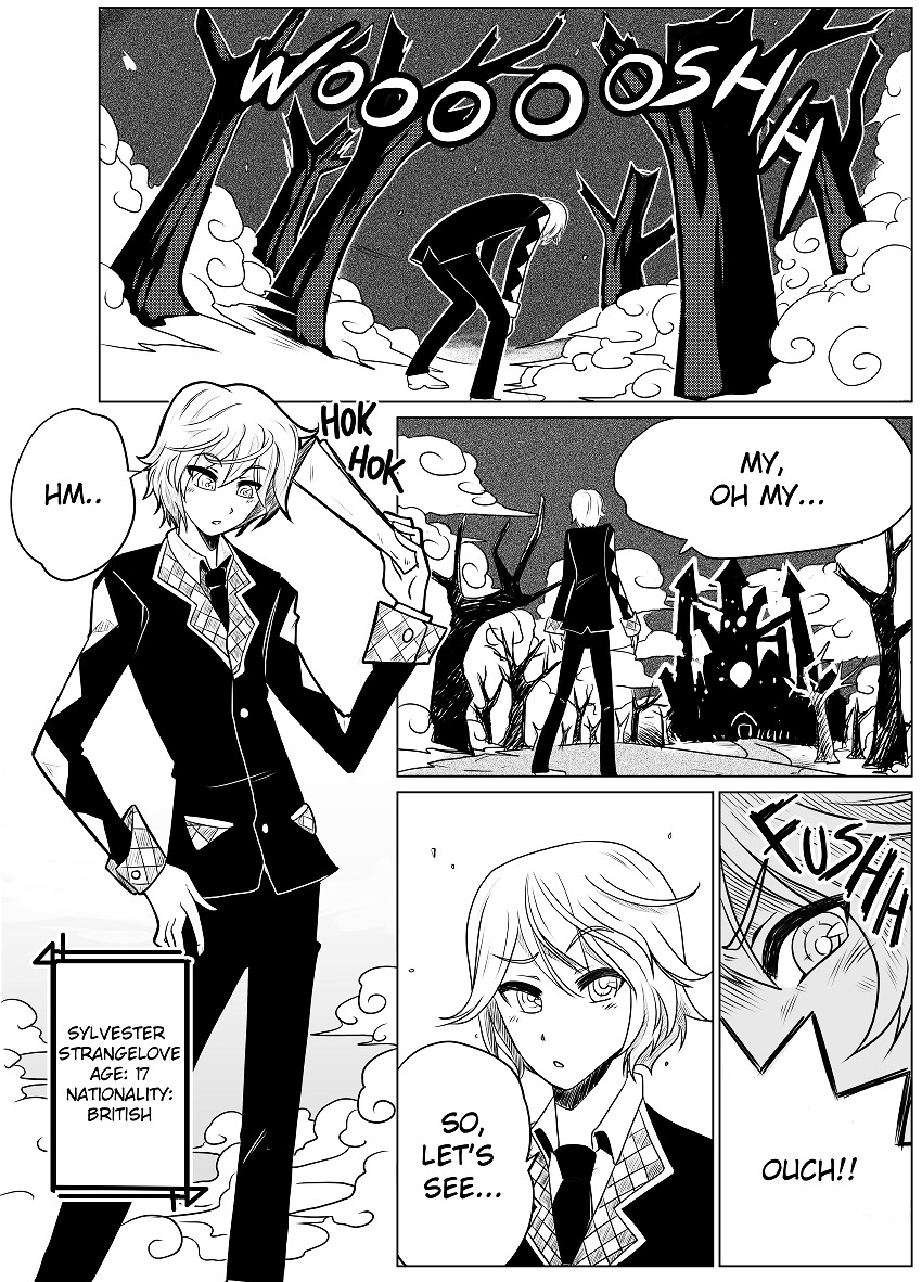 Graveyard Academy Chapter 1 page 5 - Chapter 1 : Good Morning, Good Afternoon, Good Evening, or Good Night!
