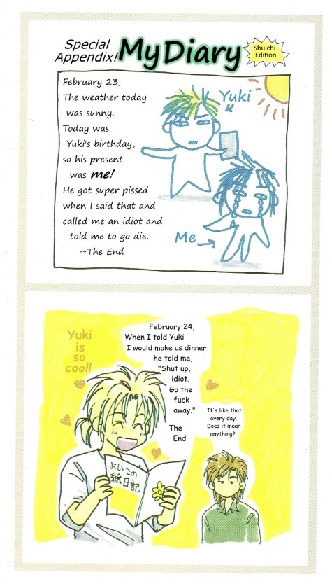 Gravitation Chapter 54.7 page 1 - Fanbook Extra