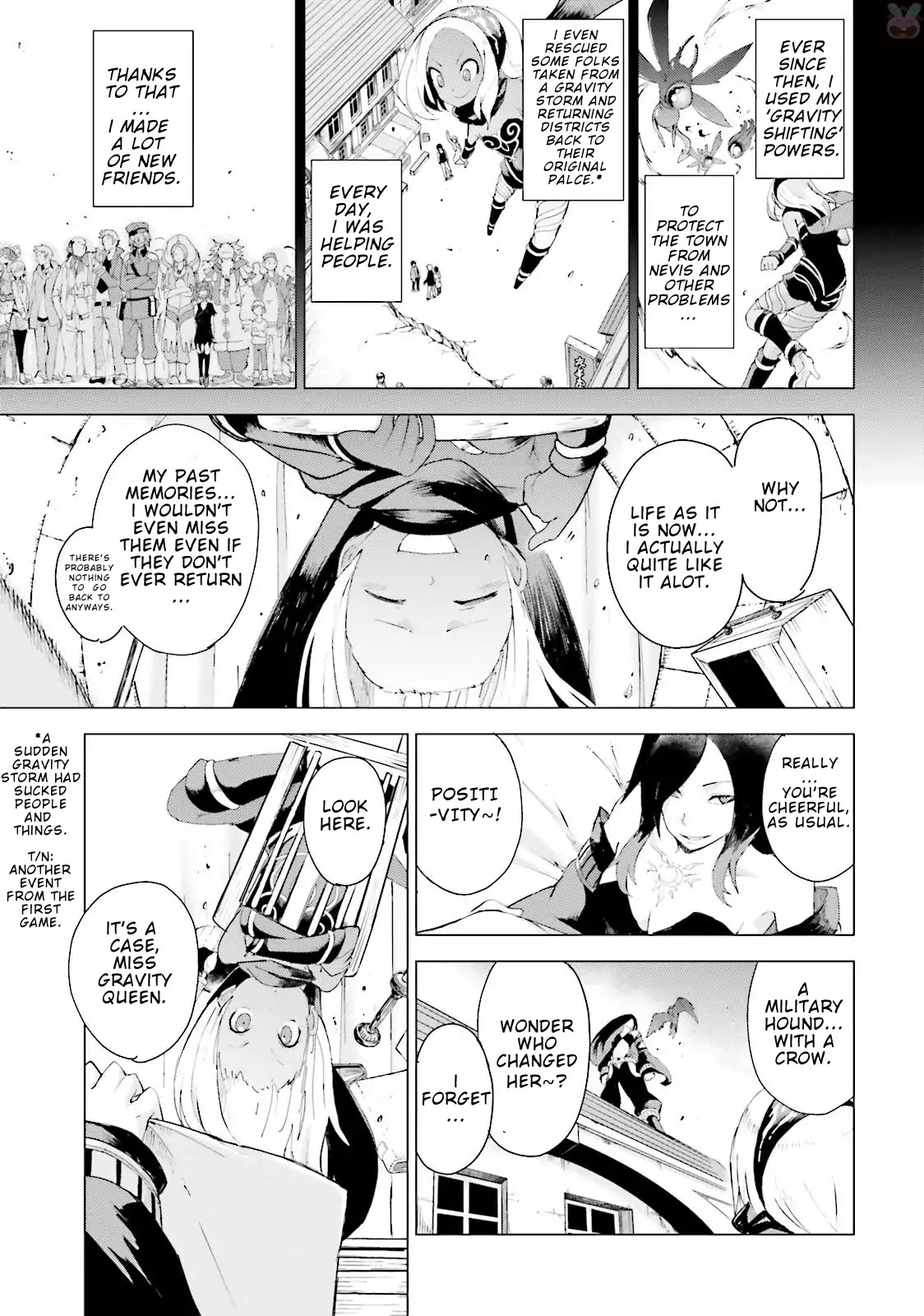 Gravity Daze 2: Juuryoku-teki Memai Tsuisoutan Chapter 0 page 11 - Chapter 0: Prologue The Story