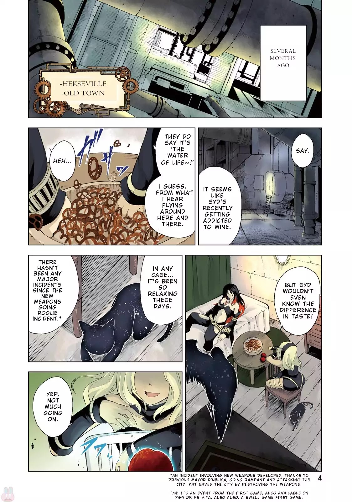 Gravity Daze 2: Juuryoku-teki Memai Tsuisoutan Chapter 0 page 6 - Chapter 0: Prologue The Story