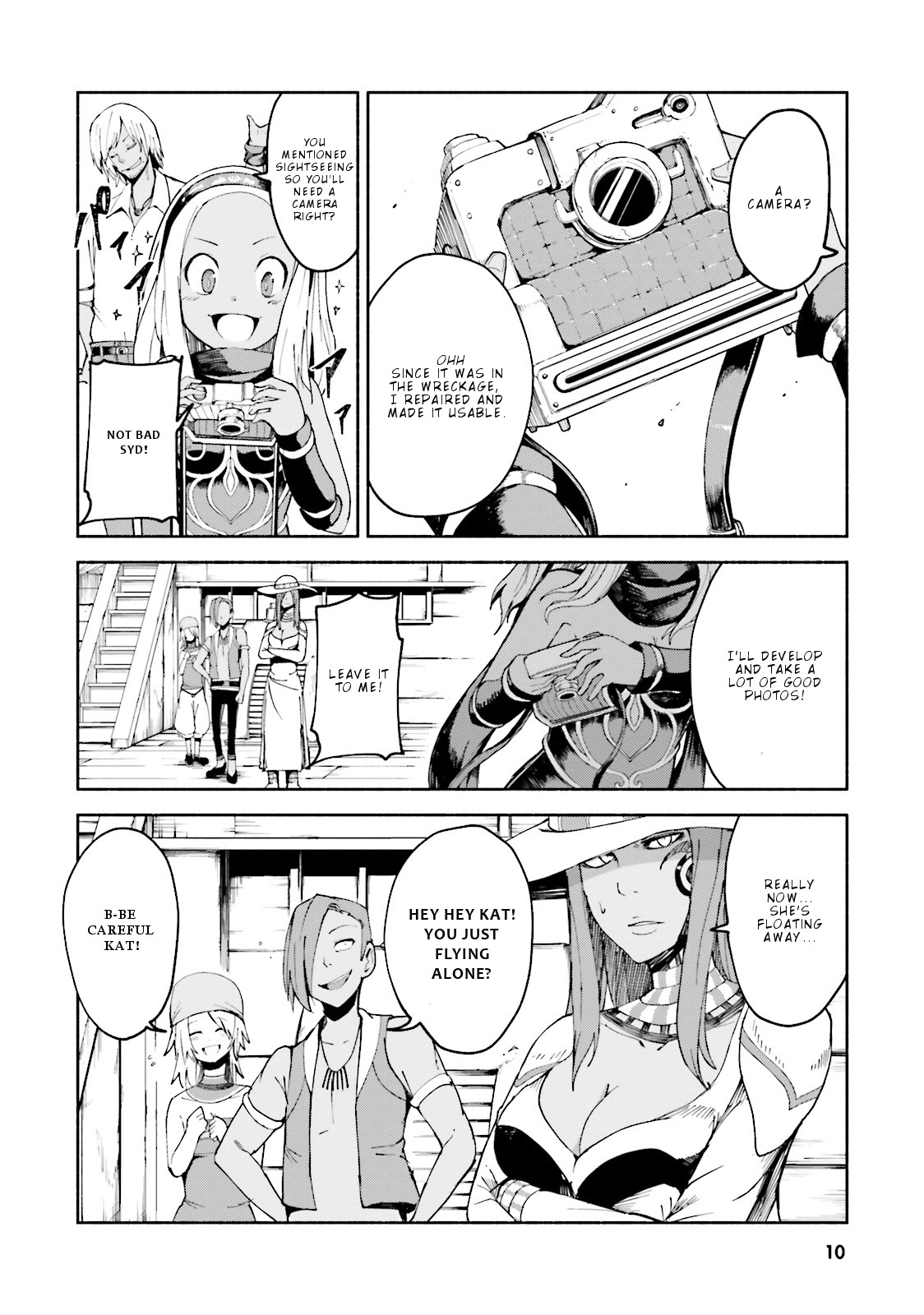 Gravity Daze 2: Juuryoku-teki Memai Tsuisoutan Chapter 6 page 10 - Chapter 6