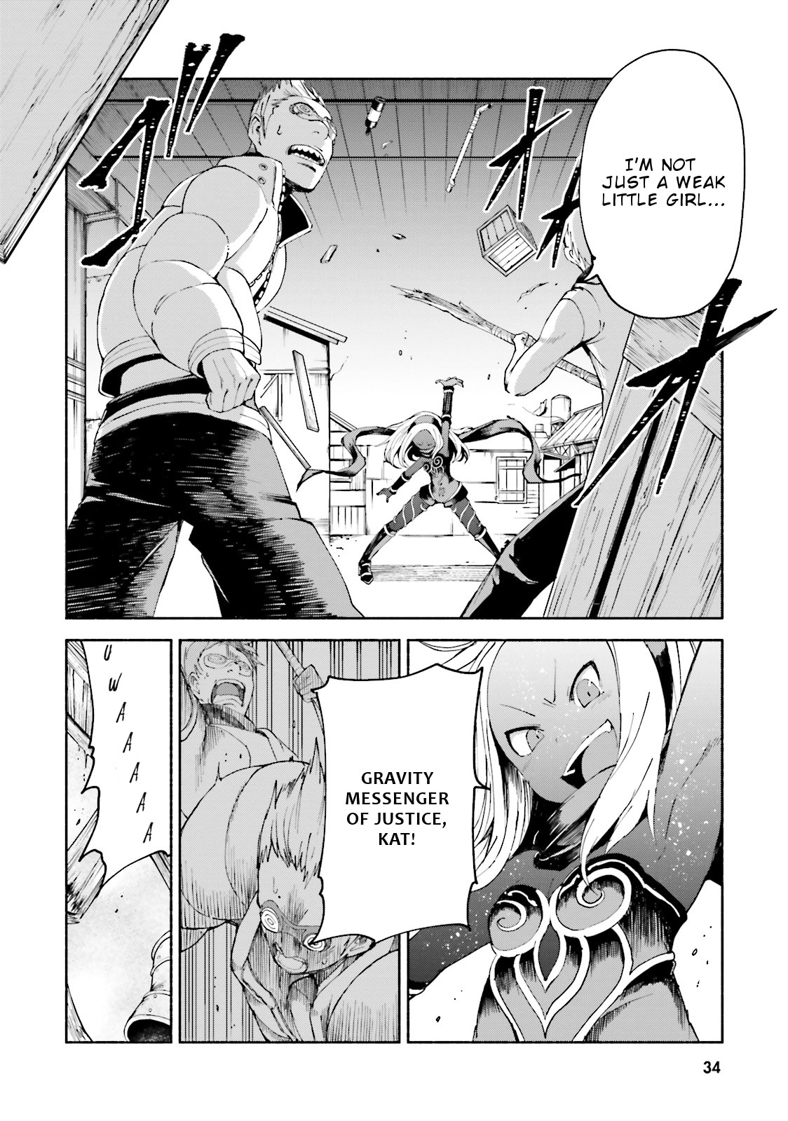 Gravity Daze 2: Juuryoku-teki Memai Tsuisoutan Chapter 6 page 33 - Chapter 6