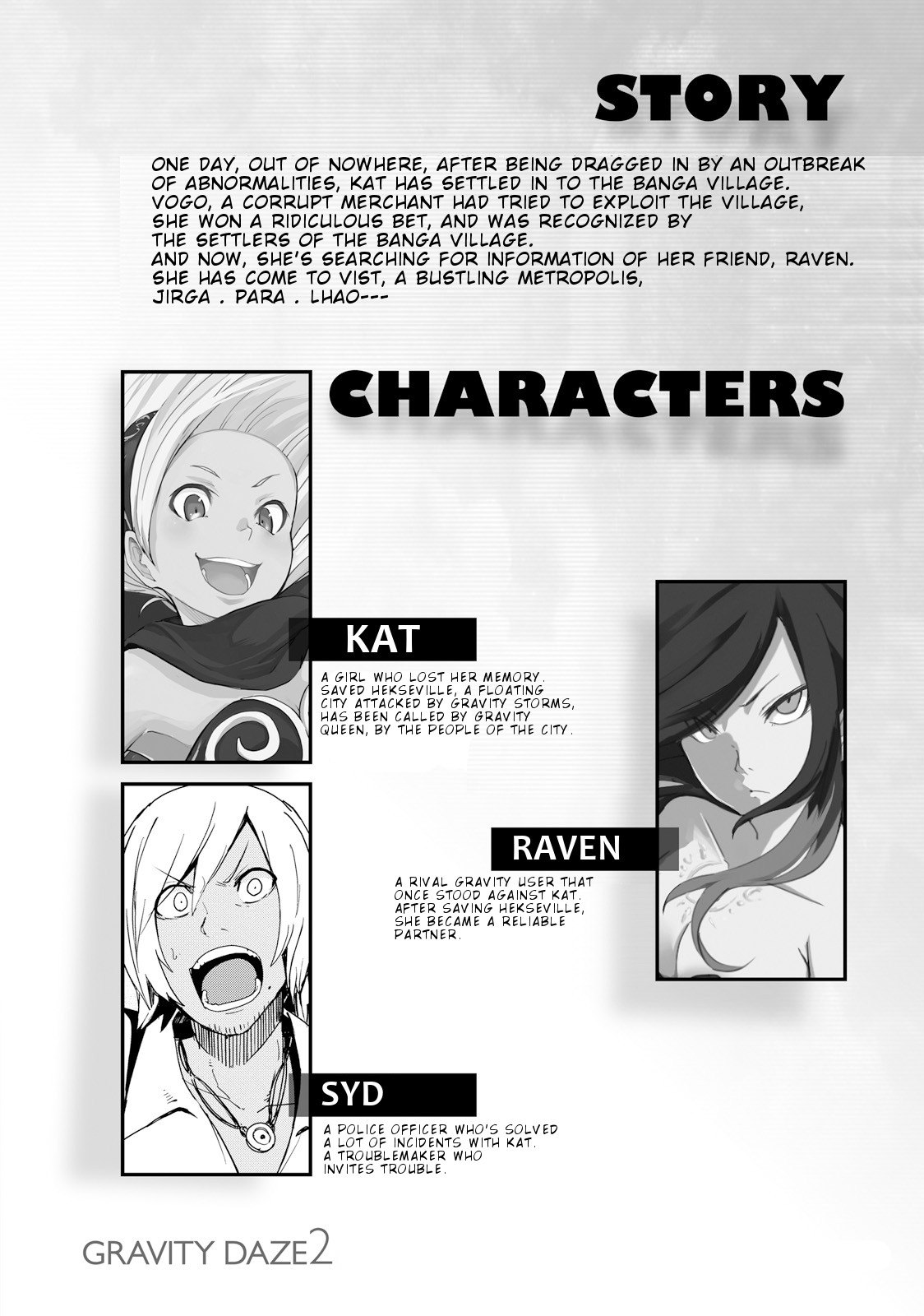 Gravity Daze 2: Juuryoku-teki Memai Tsuisoutan Chapter 6 page 6 - Chapter 6