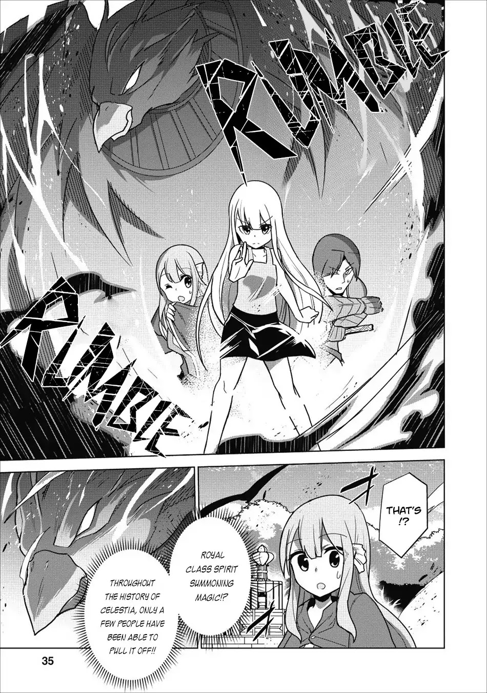 Great Dragon Can be Defeated With Bare Hands, But Isn't This a Common Sense? Chapter 1 page 33 - Chapter 1