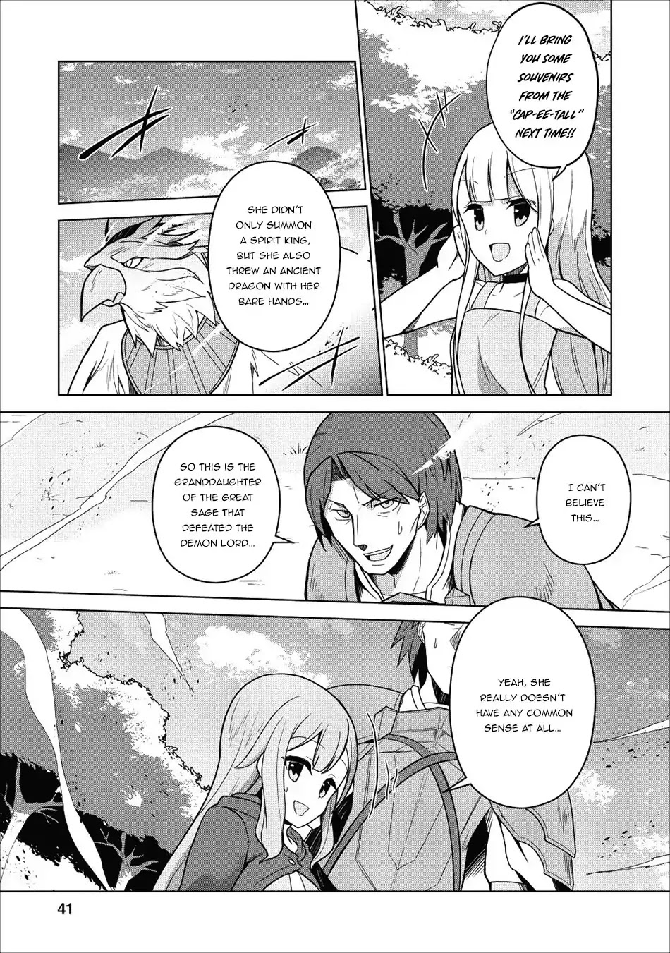 Great Dragon Can be Defeated With Bare Hands, But Isn't This a Common Sense? Chapter 1 page 39 - Chapter 1