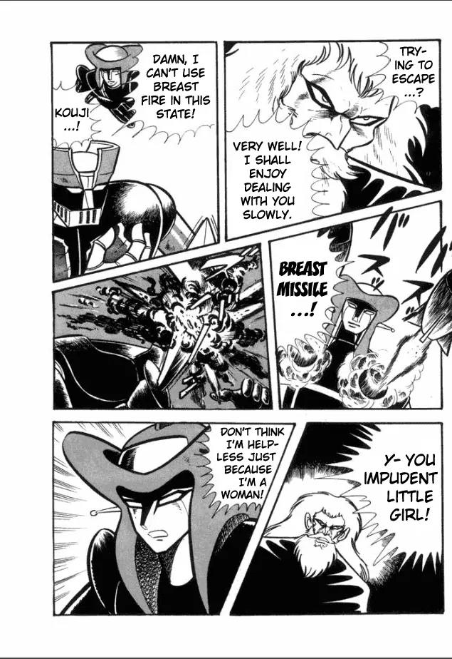 Great Mazinger Chapter 3 page 12 - Chapter 3: The King of Hell Departs for the Front