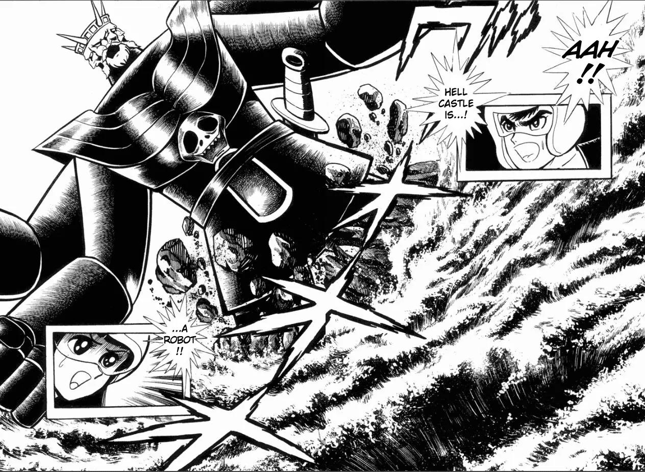 Great Mazinger Chapter 3 page 5 - Chapter 3: The King of Hell Departs for the Front