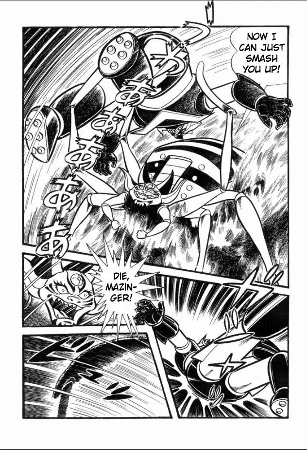 Great Mazinger Chapter 5 page 10 - Chapter 5: Silver's Struggle to the Death