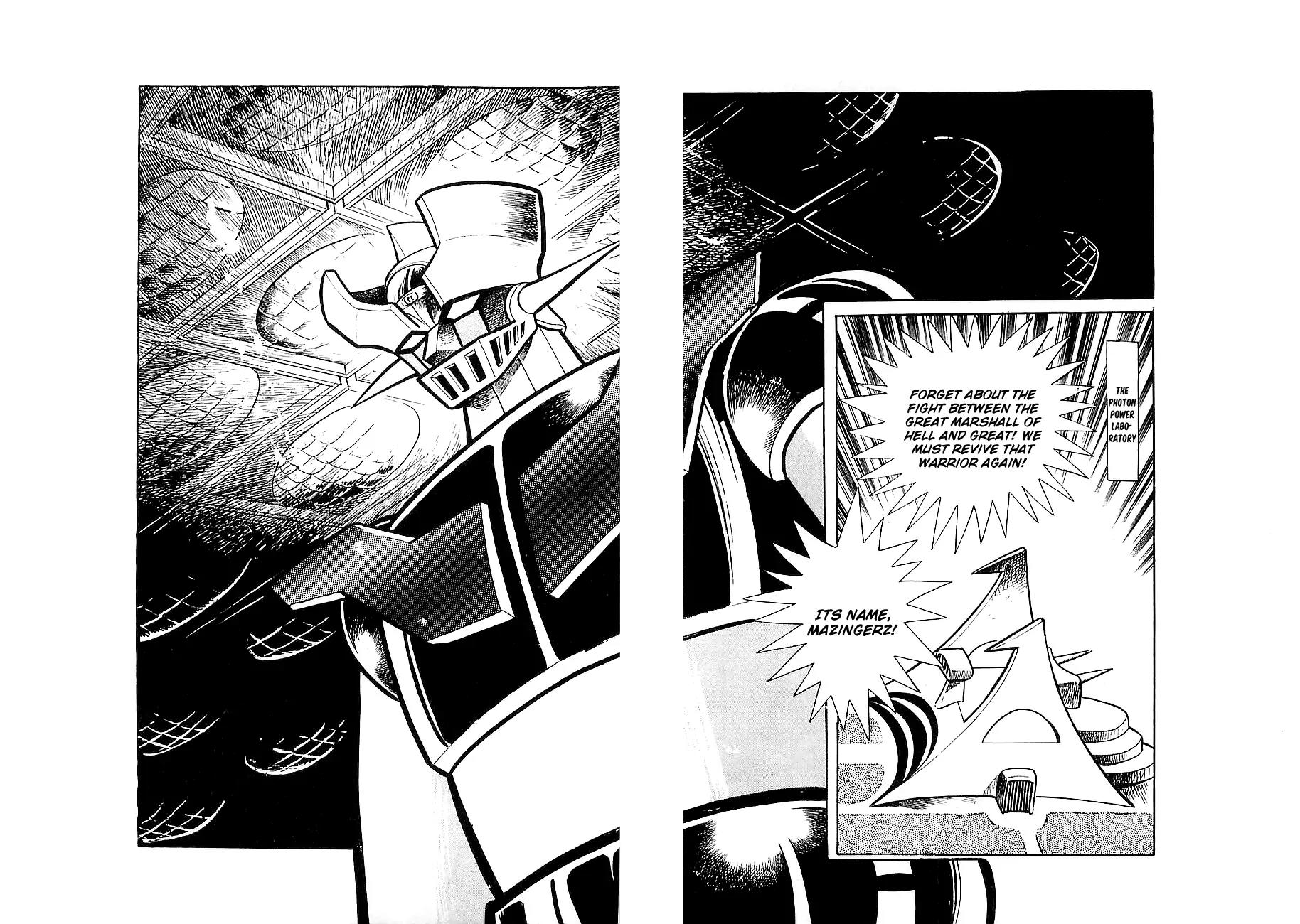 Great Mazinger Chapter 9 page 1 - Chapter 9