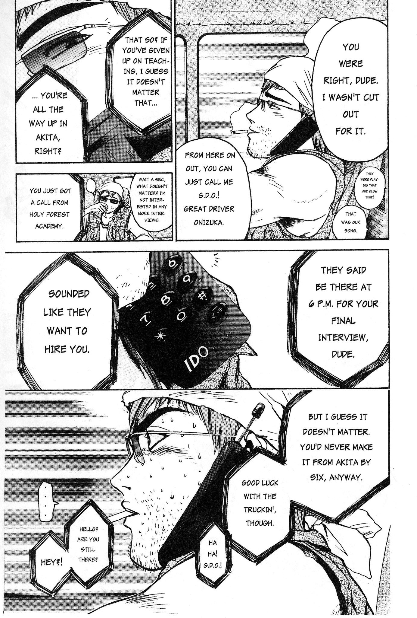 Great Teacher Onizuka Chapter 10 page 11 - Chapter 10: GTO Becomes GDO?