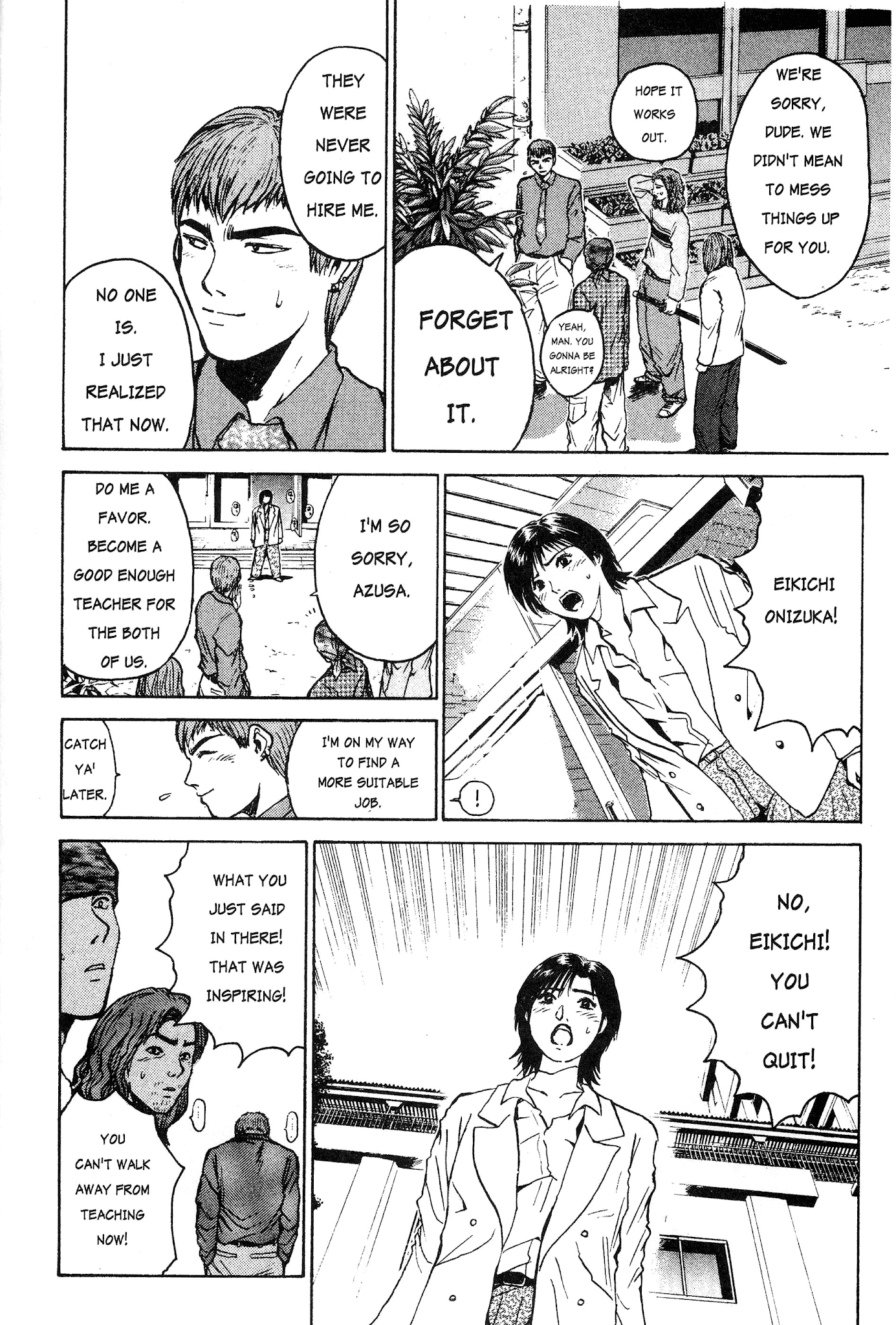 Great Teacher Onizuka Chapter 10 page 6 - Chapter 10: GTO Becomes GDO?